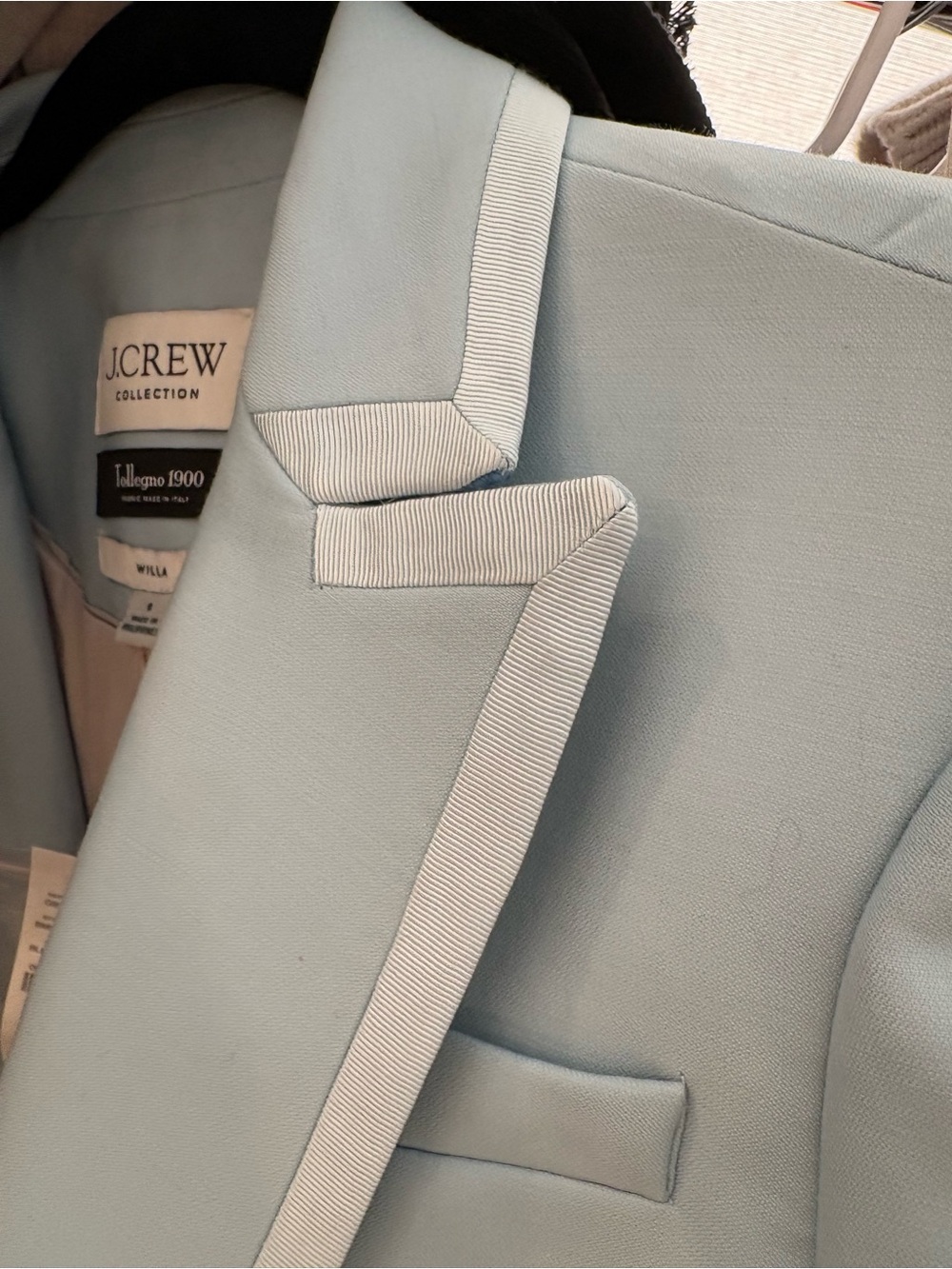 J crew Willa blazer in blue NWT